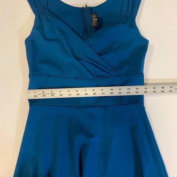 RockSteady Women's Rockabilly Pin Up Sheath Body Con Dress Size‎ M - Picture 15 of 16